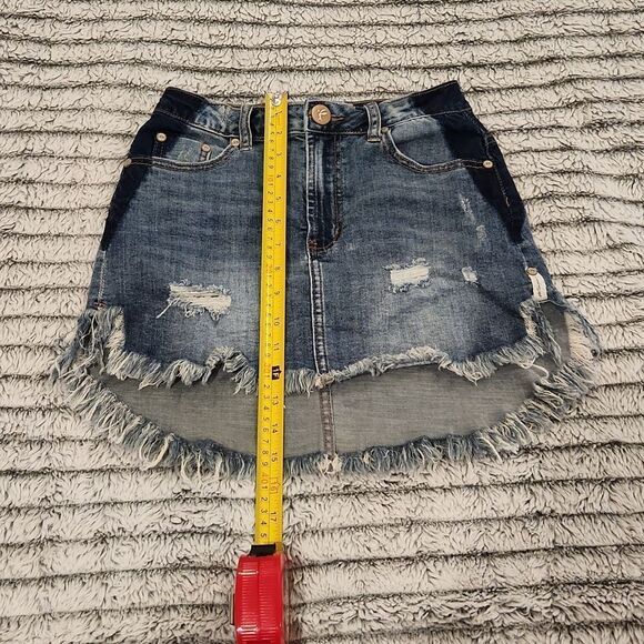One teaspoon distressed superstar 2020 high waisted mini skirt size 23! - Picture 12 of 15